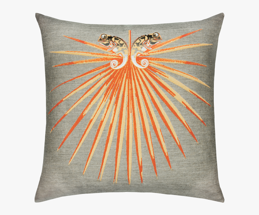 Chameleon Tangerine - Cushion, HD Png Download, Free Download