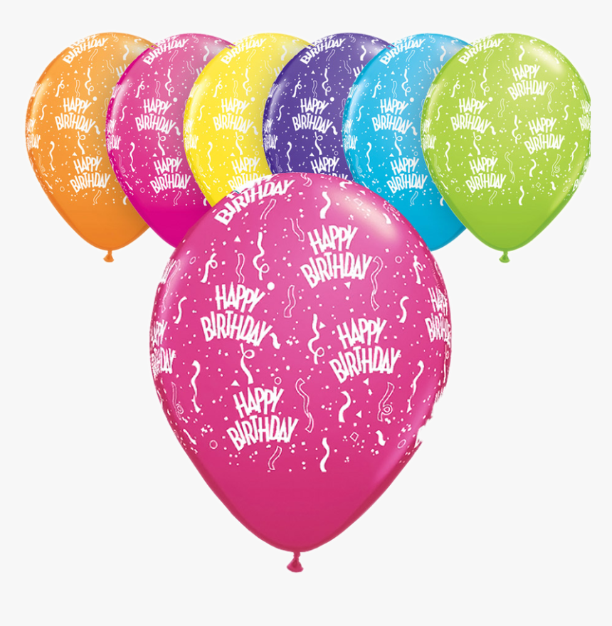 Happy Birthday Print Balloon, HD Png Download, Free Download