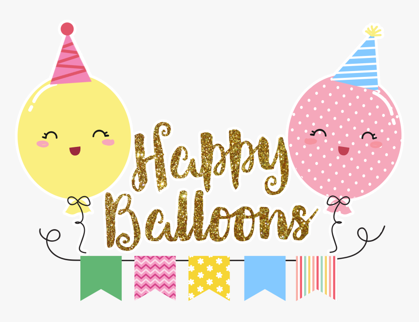 Happy Balloons, HD Png Download, Free Download