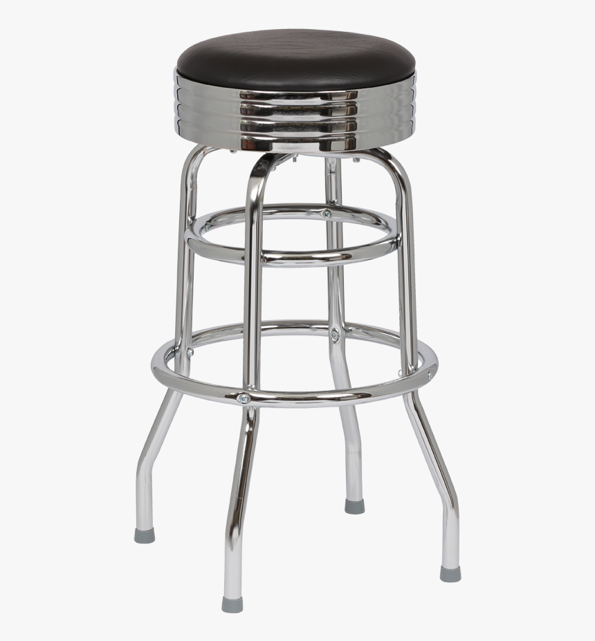 Superior Equipment Supply - Double Ring Bar Stool With Back, HD Png Download, Free Download