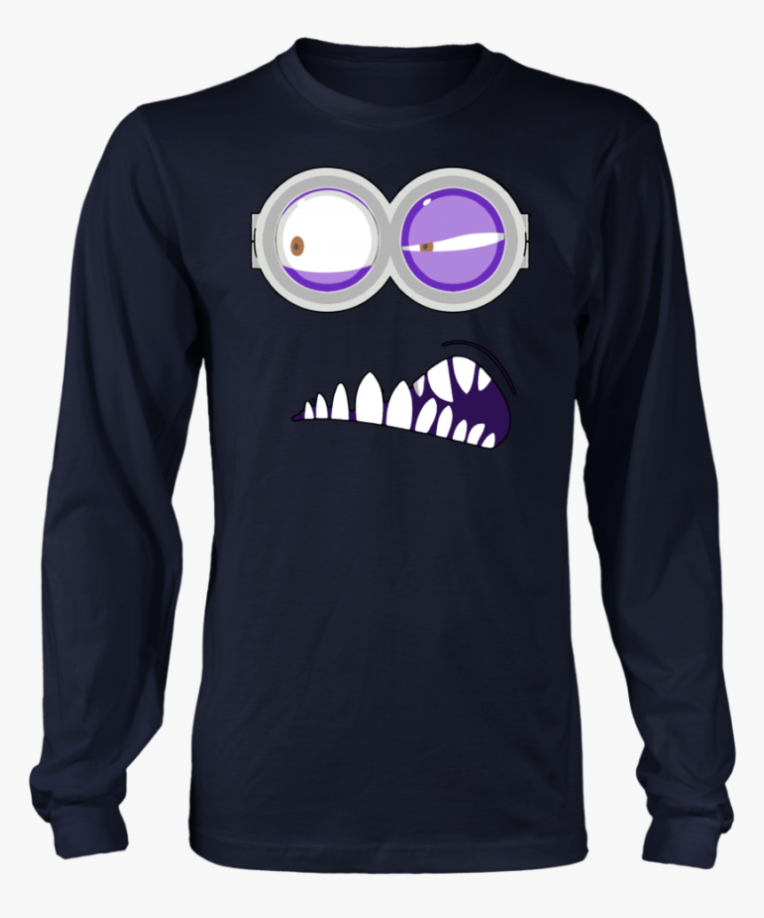 Evil Minion Face Shirt Despicable Me - Loving Memory Dad Shirts, HD Png Download, Free Download