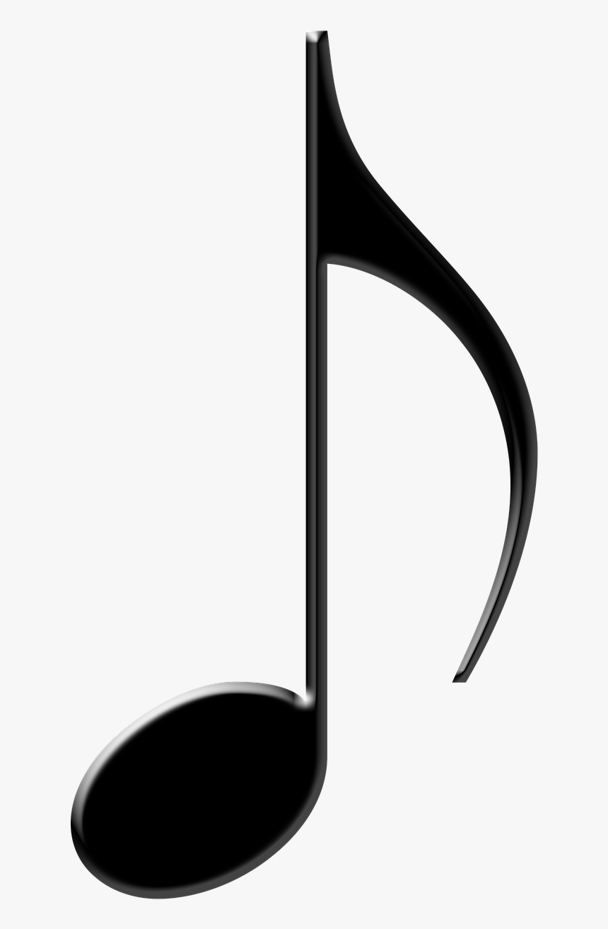 Small Music Note Clipart , Png Download - Eighth Note, Transparent Png, Free Download