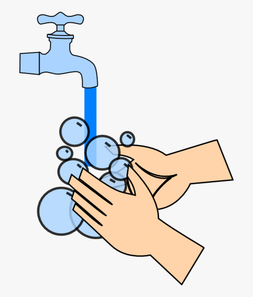 Permalink To Clipart Washing Hands - Washing Hands Clip Art, HD Png Download, Free Download