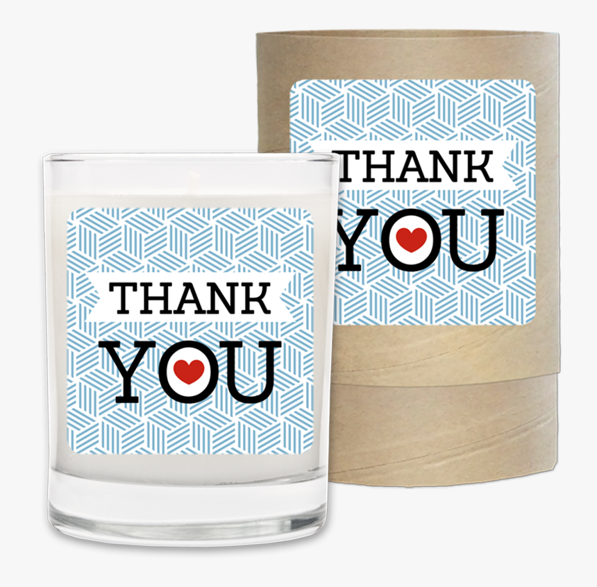 Thank You Banner Candle - Pint Glass, HD Png Download, Free Download