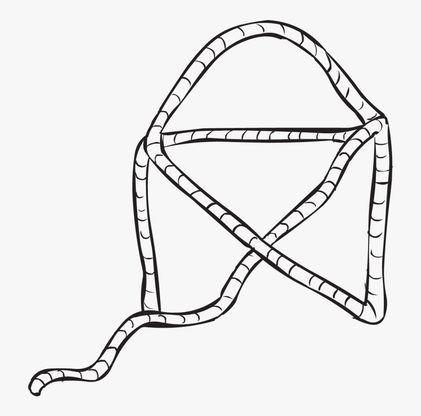 Length Of Rope Configured To Look Like A Rope House - Rope House, HD Png Download, Free Download