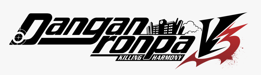 Transparent Dangan Ronpa Logo Png - Danganronpa V3 Killing Harmony Logo, Png Download, Free Download