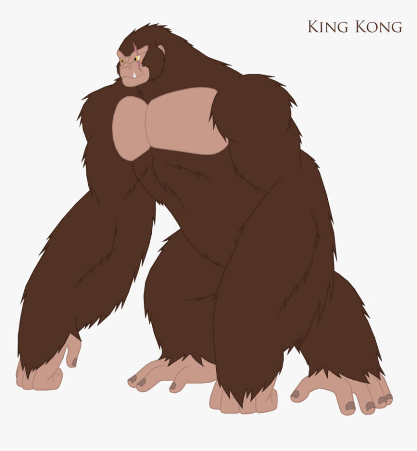 Mammal Drawing King Kong - Peter Jackson Drawing Of King Kong 2005, HD Png Download, Free Download