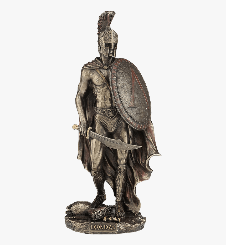 Leonidas With Sword Statue - Leonidas I, HD Png Download, Free Download
