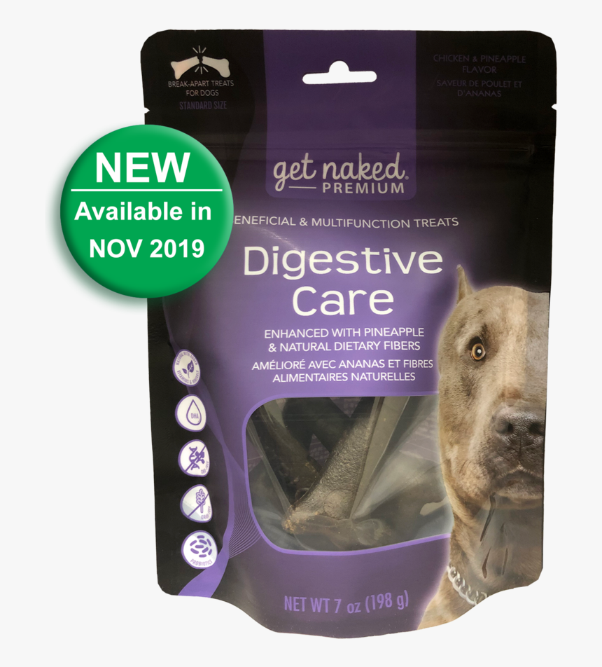Get Naked Premium® Digestive Care"
 Class="lazyload - Dog Catches Something, HD Png Download, Free Download