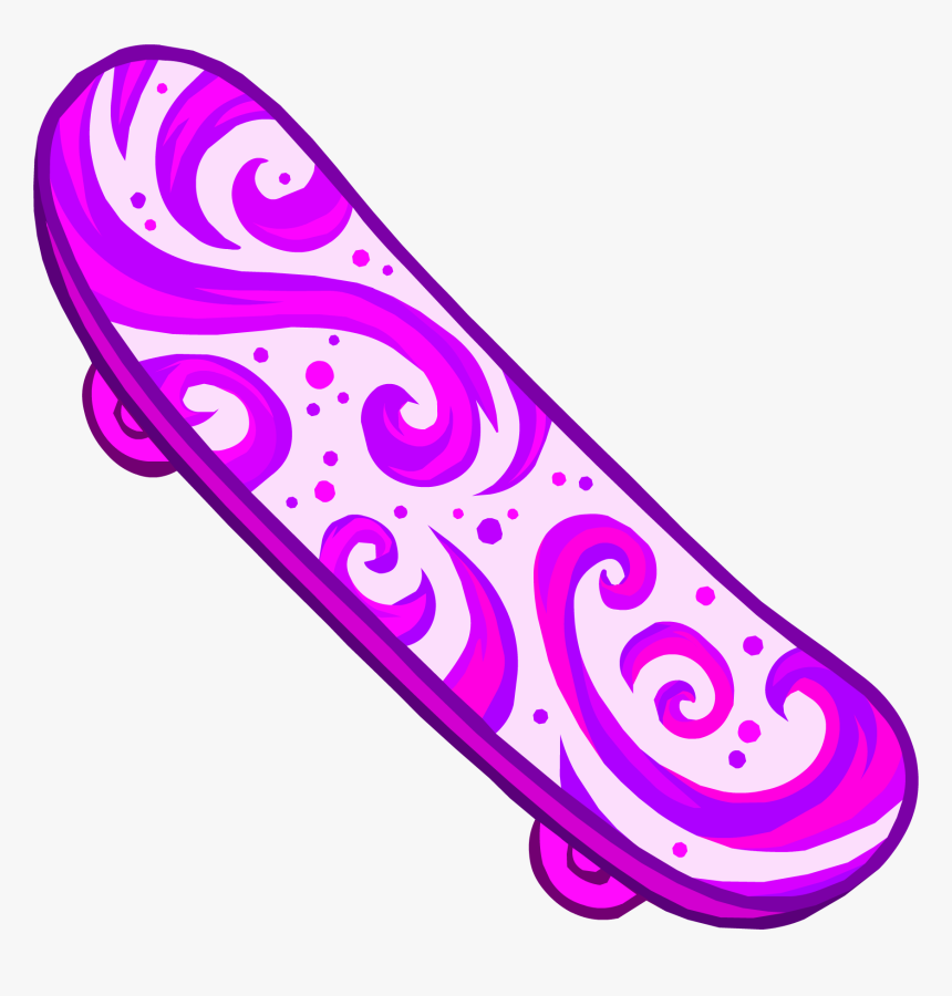 Image - Skateboard Club Penguin, HD Png Download, Free Download