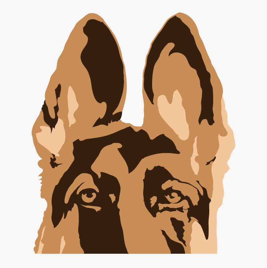 German Shepherd Dog Logo, HD Png Download, Free Download