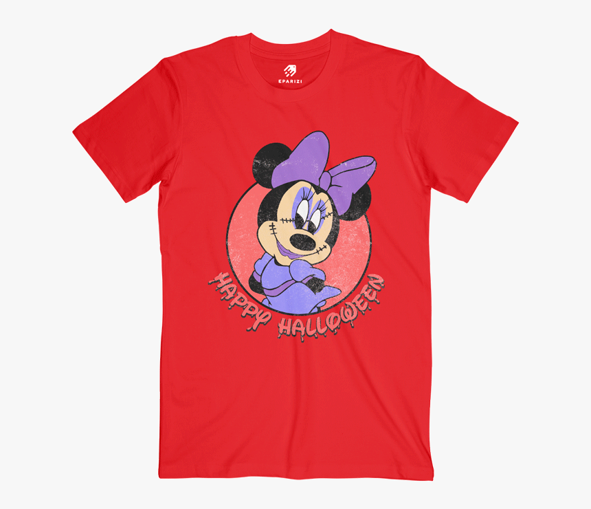 Minnie Mouse Halloween T Shirt Graphic Tees - La Ny City Riot, HD Png Download, Free Download