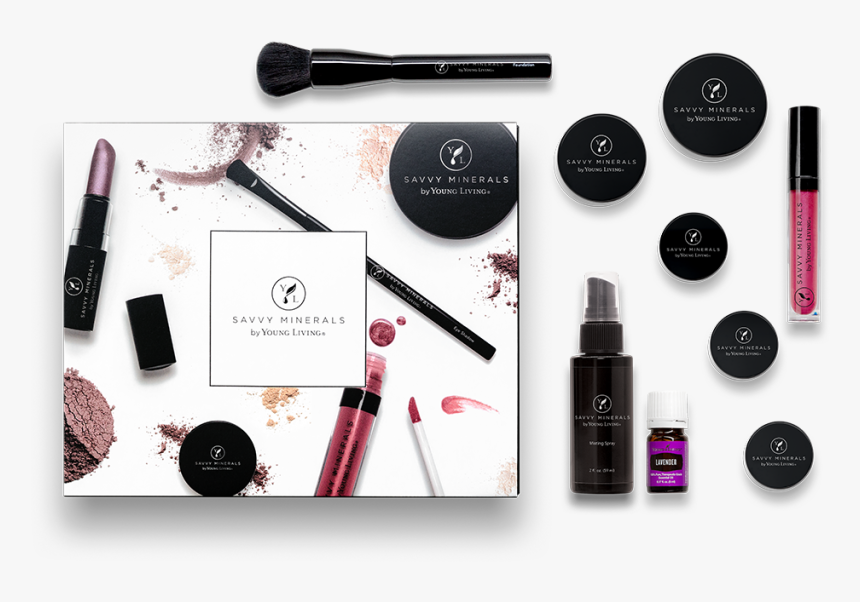 Savvystarterkit Beauty Us1 Copy - Young Living Savvy Minerals Starter Kit, HD Png Download, Free Download