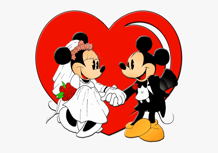 Or You Can Just Take - Mickey Mouse Minnie Mouse Wedding, HD Png Download, Free Download