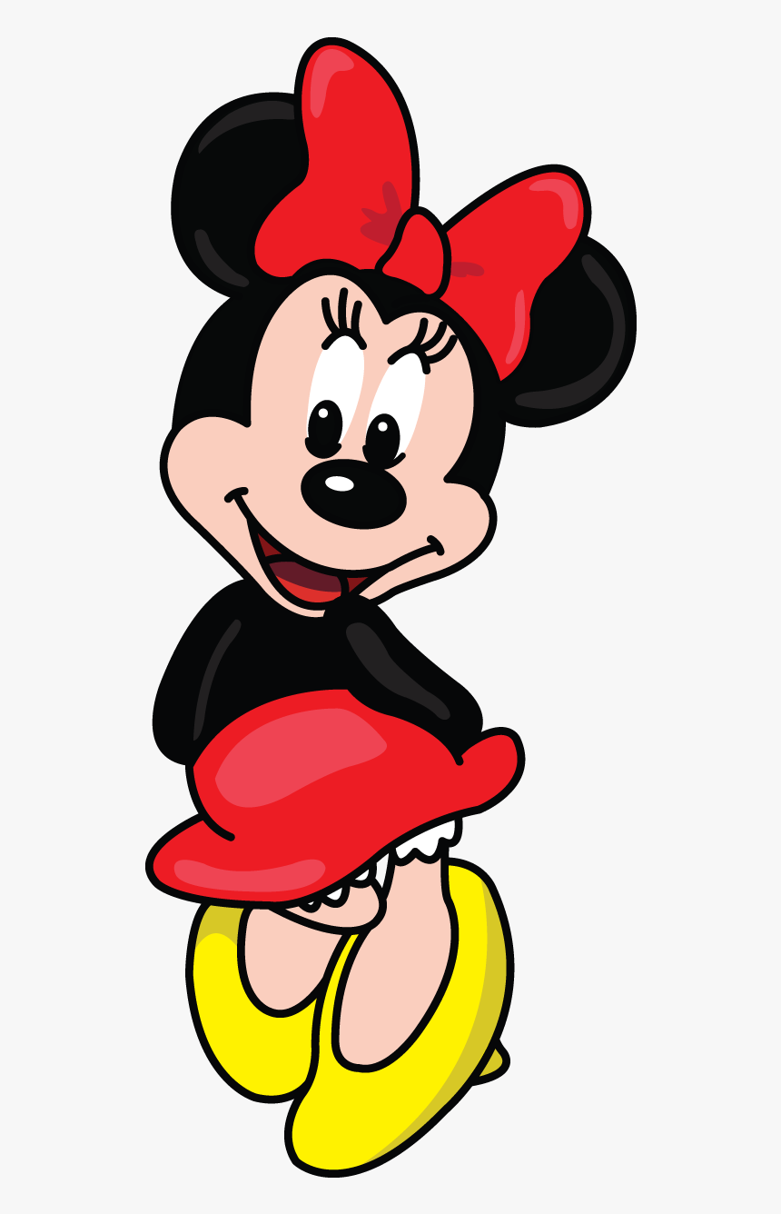 How To Draw Minnie Mouse, Cartoons, Easy Step By Step