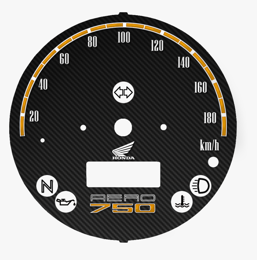 Honda Shadow Aero Speedometer, HD Png Download, Free Download