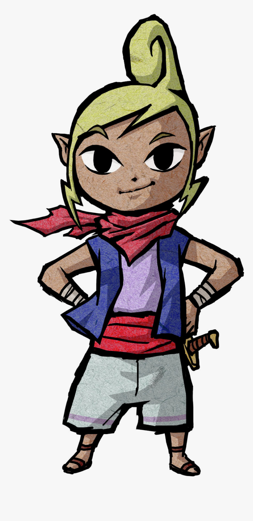 Tww Tetra - Zelda Wind Waker Tetra, HD Png Download, Free Download