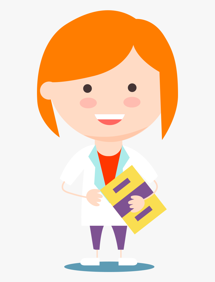 Clip Art Female Scientist Clipart - Female Scientist Clip Art, HD Png Download, Free Download