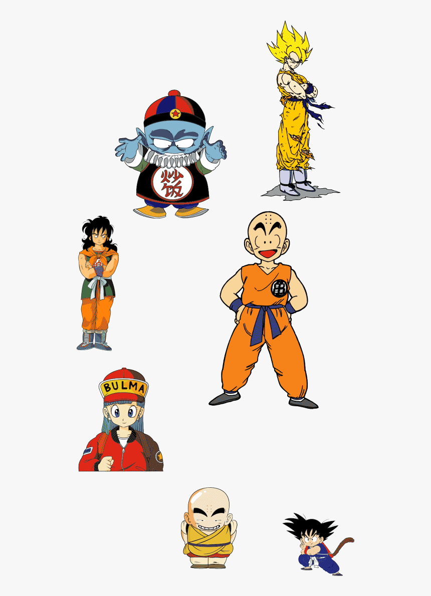 Transparent Character Vector Png - Dragon Ball Characters Vector, Png Download, Free Download