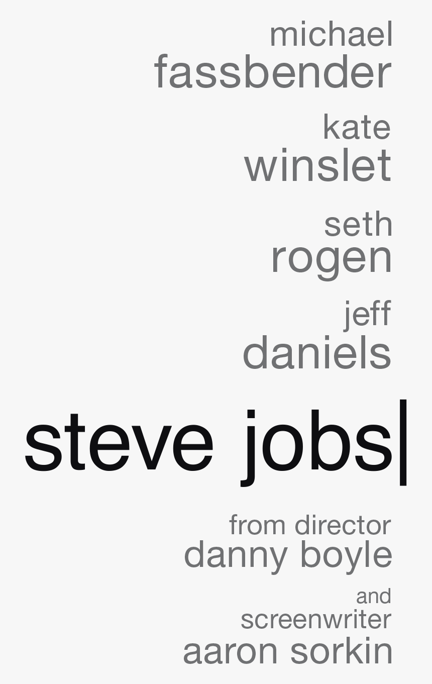 Michael Fassbender Signed Steve Jobs Autographed , - Poster, HD Png Download, Free Download
