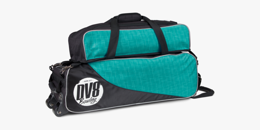 59 Dr3403 014 Circuit Triple Tote Wpouch Teal 3qtr - Hand Luggage, HD Png Download, Free Download