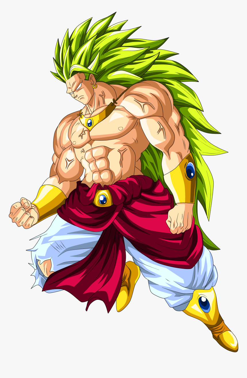 Dragon Ball Broly Png Picture - Broly Super Sayajin 3, Transparent Png, Free Download