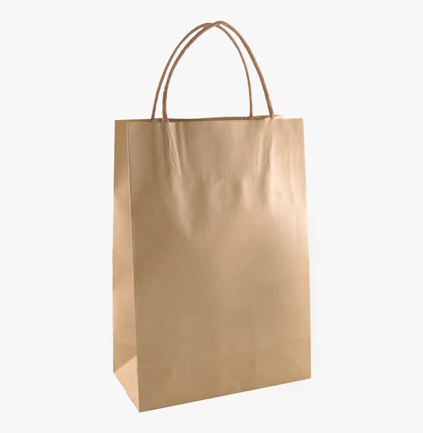 Kraft Paper Bag - Brown Gift Bag Png, Transparent Png, Free Download