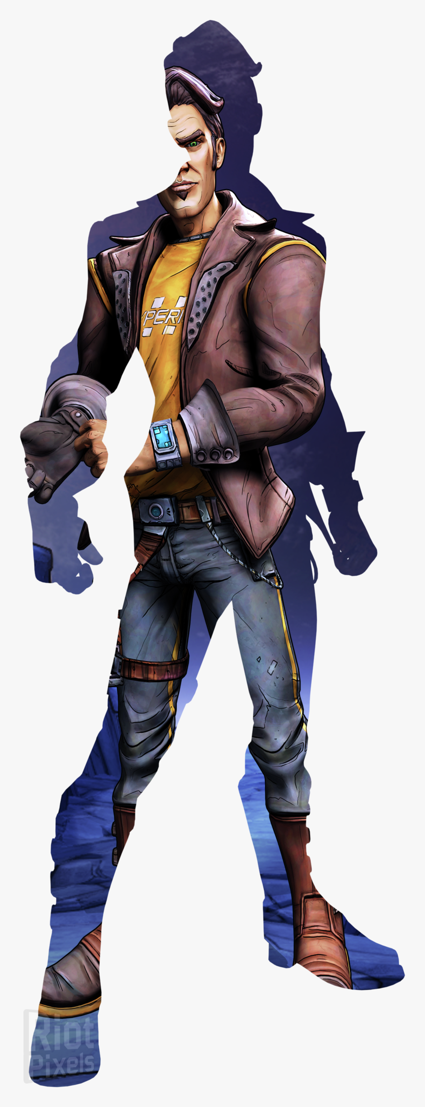 Transparent Handsome Jack Png - Action Figure, Png Download, Free Download