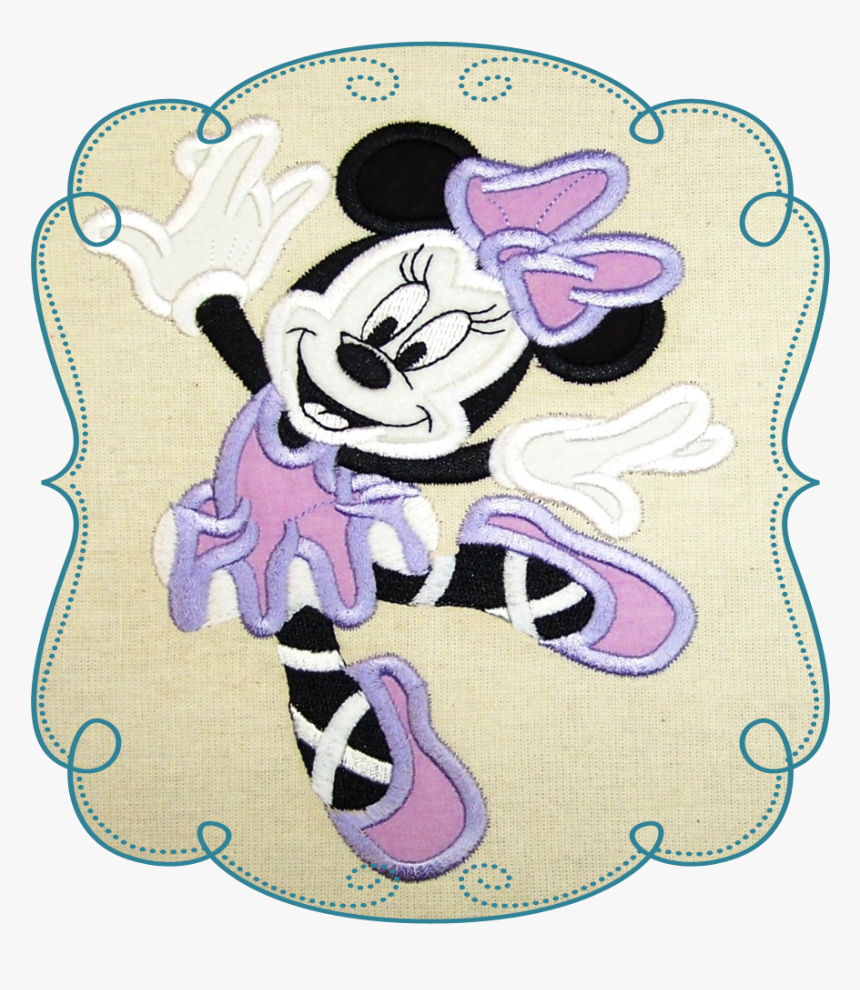 Ballet Mandy - Embroidery Design Minnie Ballet, HD Png Download, Free Download