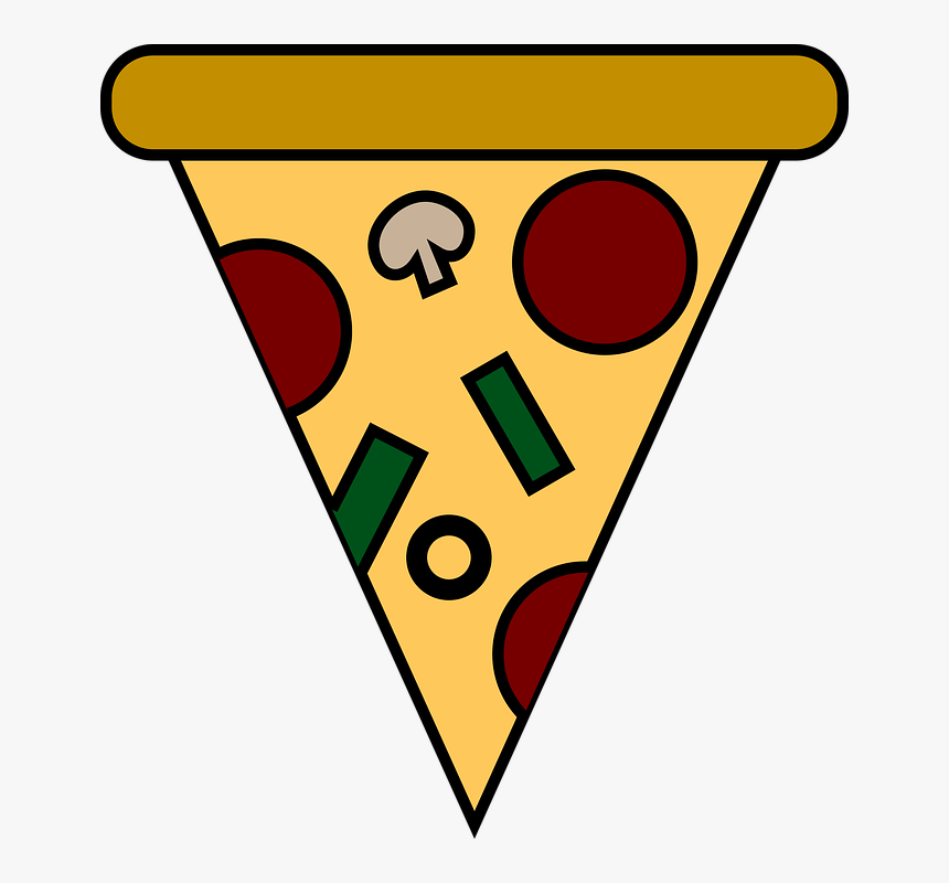 Salami, Cheese, Champion, Food, Bbq Pizza, Delicious - Kids Pizza Drawing, HD Png Download, Free Download