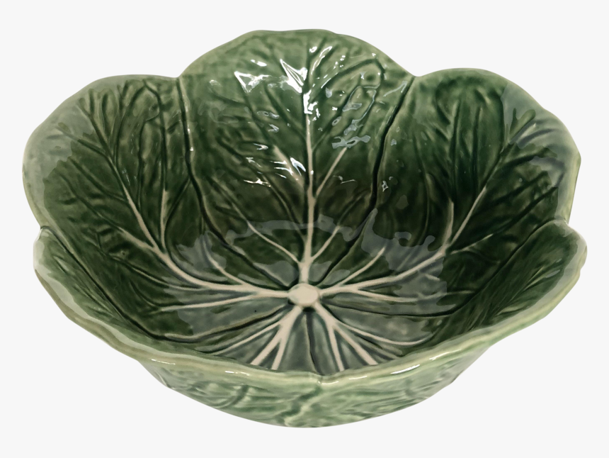Png Download Bordallo Pinheiro Green Salad Bowl Chairish - Ceramic, Transparent Png, Free Download