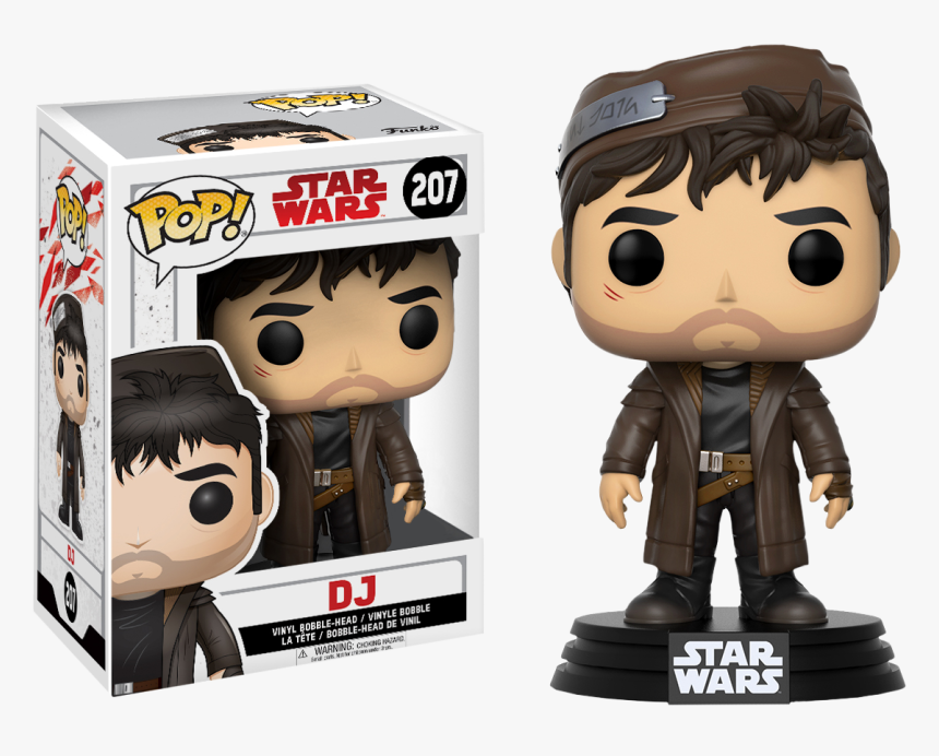 Star Wars The Last Jedi Dj Funko, HD Png Download, Free Download