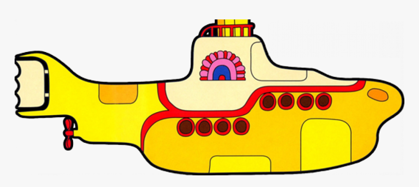 Yellow Submarine Beatles Png , Png Download - Yellow Submarine, Transparent Png, Free Download