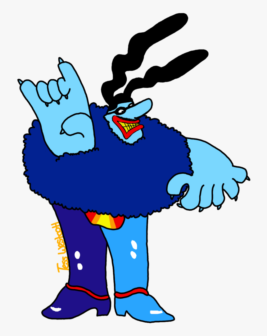 Villains Wiki - Beatles Yellow Submarine Blue Meanies, HD Png Download, Free Download