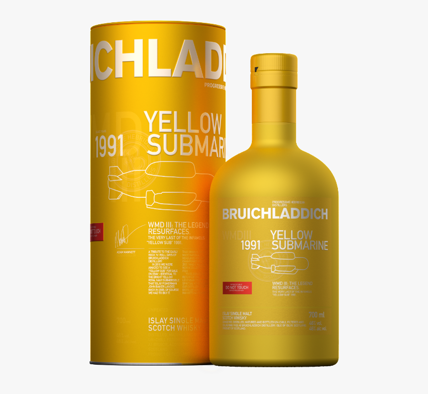 Bruichladdich Yellow Submarine - Bruichladdich Yellow Submarine 1991, HD Png Download, Free Download