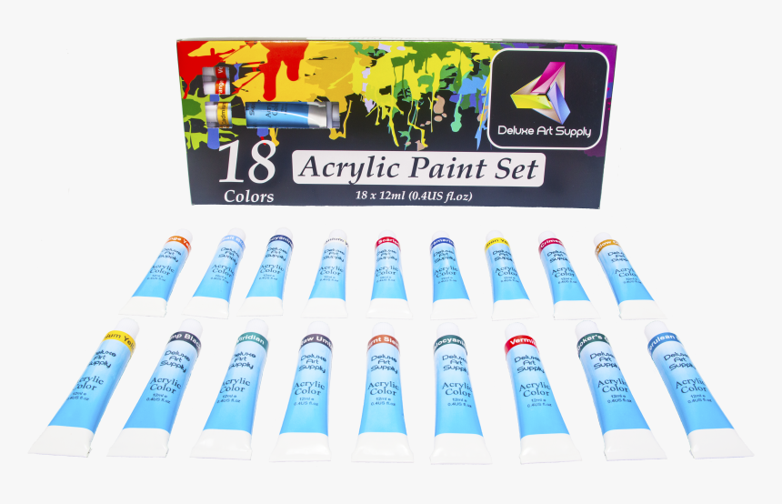 Deluxe Art Supply Acrylic Paint Sets Are Everything - Car, HD Png Download, Free Download