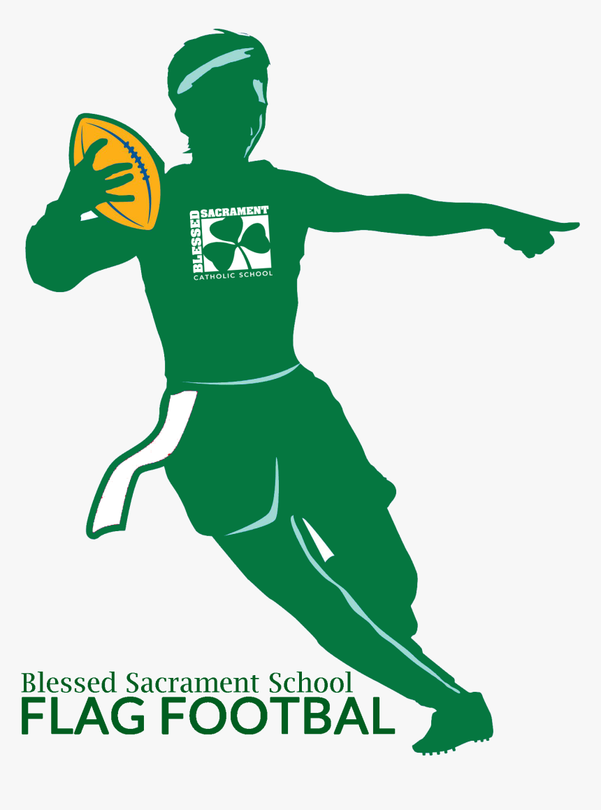 Flag Football Clipart Png , Transparent Cartoons - Flag Football Clip Art, Png Download, Free Download