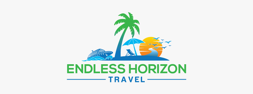 Logo Design By Lovely Logos For Endless Horizon Travel - Graphic Design, HD Png Download, Free Download