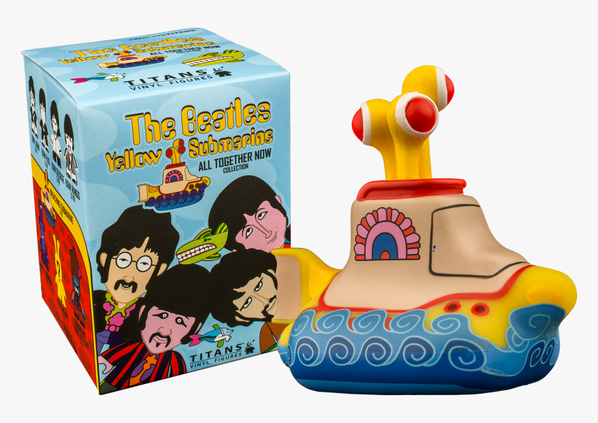 Beatles Titans Yellow Submarine Vinyl Figure, HD Png Download, Free Download