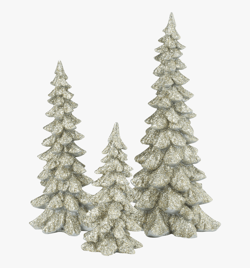 Silver Holiday Trees - Christmas Tree, HD Png Download, Free Download