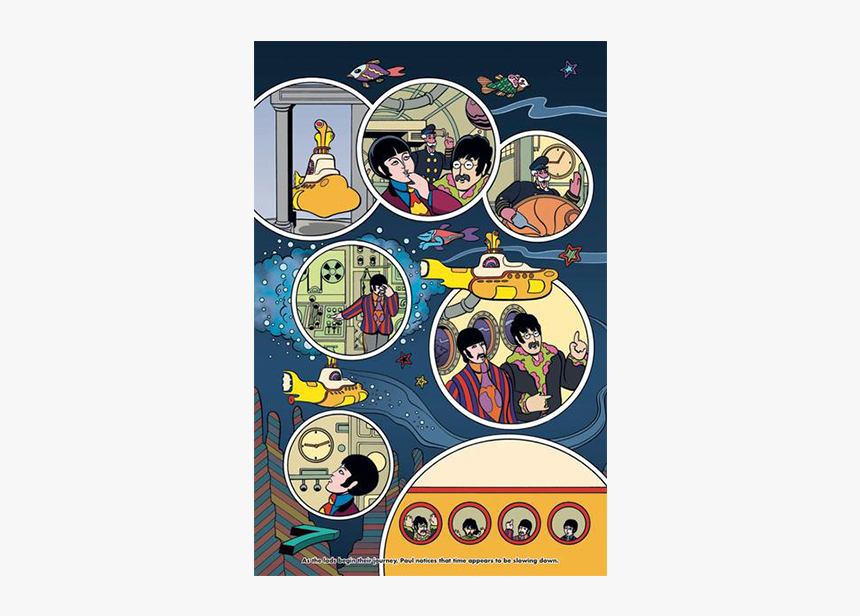 Yellow Submarine Graphic Novel, HD Png Download, Free Download