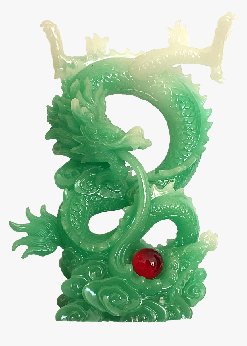 Clip Art Drago De Jade - Figurine, HD Png Download, Free Download