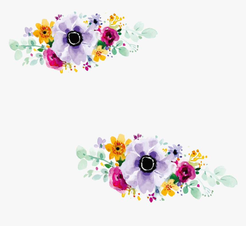 Free Png Download Flower Design For Wedding Invitation - Flowers Design For Wedding Invitation, Transparent Png, Free Download