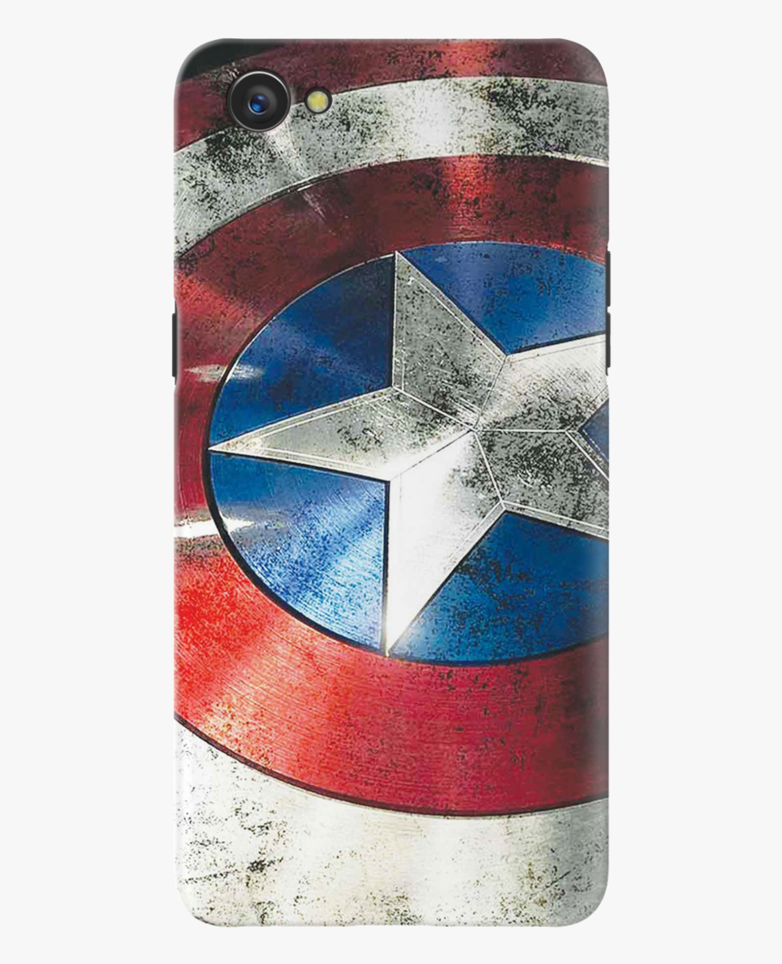 Captain America Shield Cover Case For Oppo A3 - Captain America Phone Case For A50, HD Png Download, Free Download