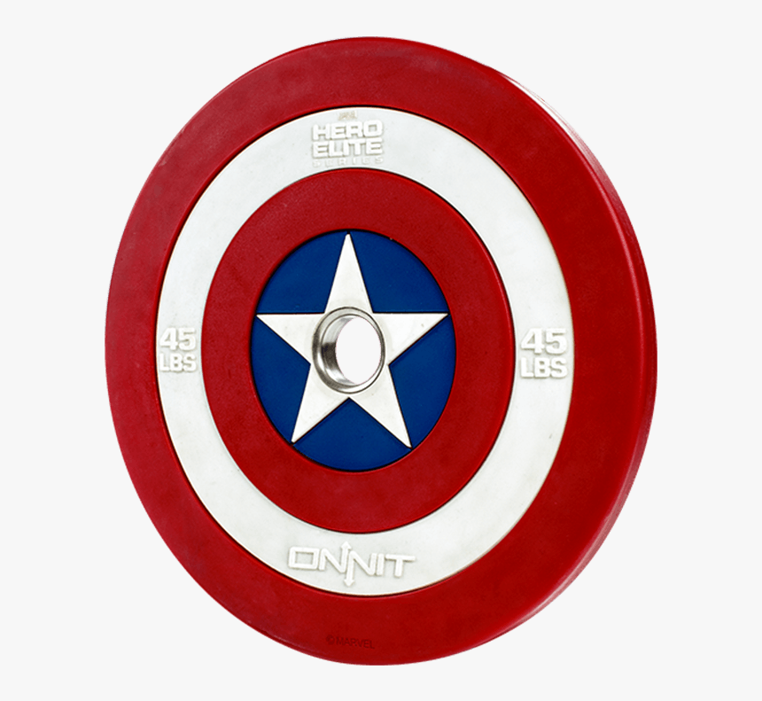 45lb Captain America Shield Barbell Plate"
 Title="click - Marvel Capatainamerica, HD Png Download, Free Download