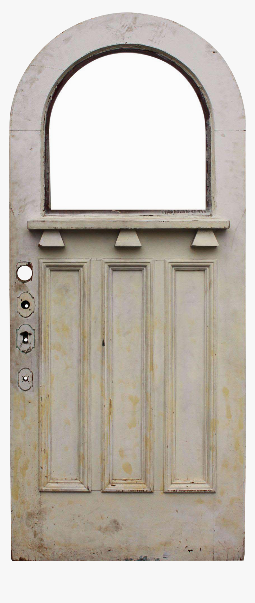 Door With Arched Window, HD Png Download, Free Download