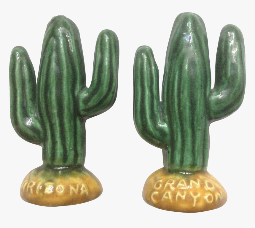 Vintage Saguaro Cactus Southwestern Ceramic Salt And - San Pedro Cactus, HD Png Download, Free Download