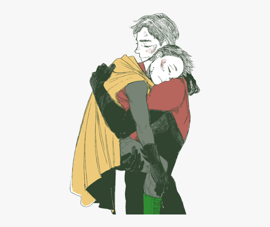 Damian Wayne X Nightwing Fan Art Hd Png Download Kindpng