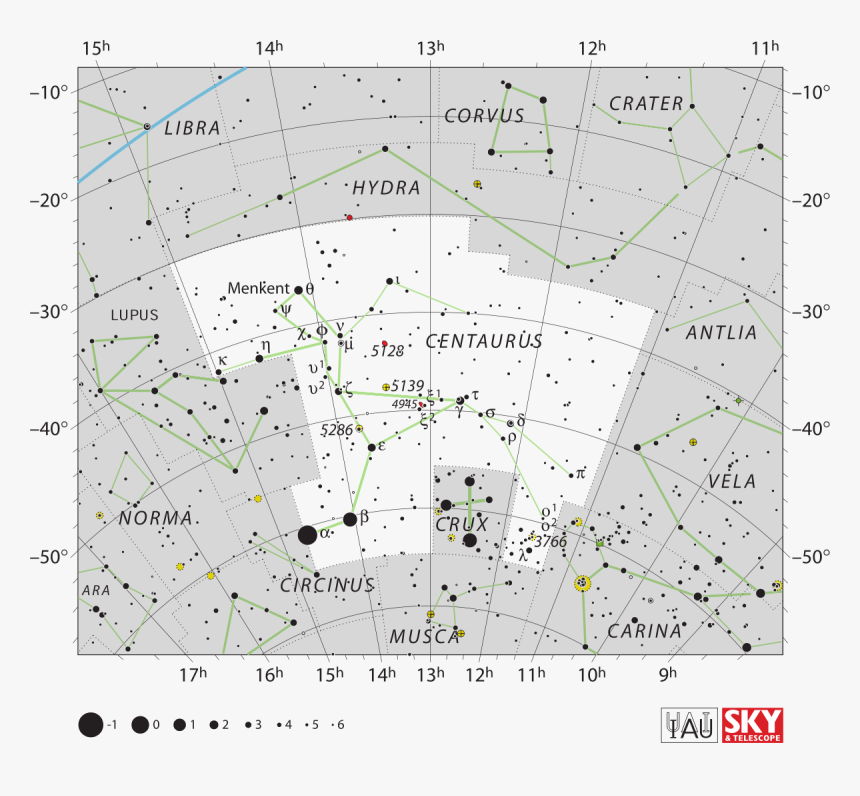 Alpha Centauri Star Chart, HD Png Download, Free Download