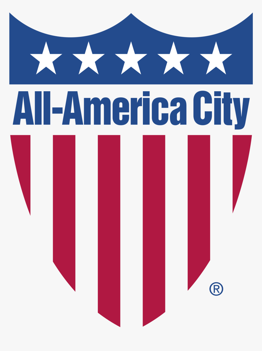 Clip Art Free Download America Transparent Red - All-america City Award, HD Png Download, Free Download